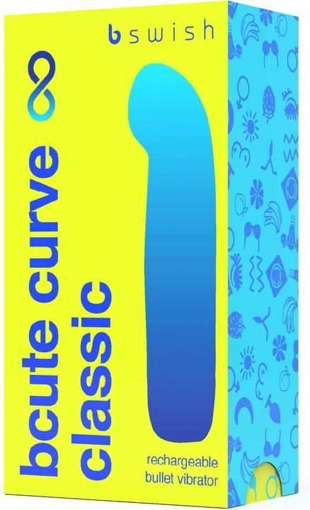 Actual product image Bswish B Swish - Bcute Curve Infinite Classic Vibrador Recargable Silicona Amarillo