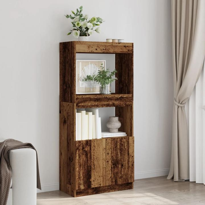 Image du produit vidaXL Highboard (63 x 33 x 140 cm)