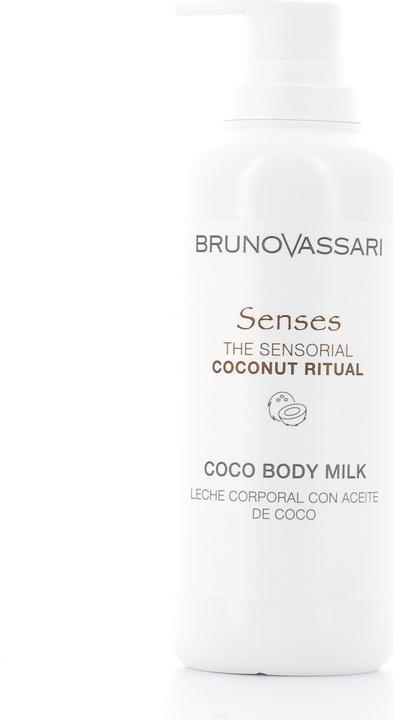 Produktbild Bruno Vassari Senses Coconut Oil Hydrating Body Milk Morning Evening - 400 Ml (Körpermilch, 400 ml)