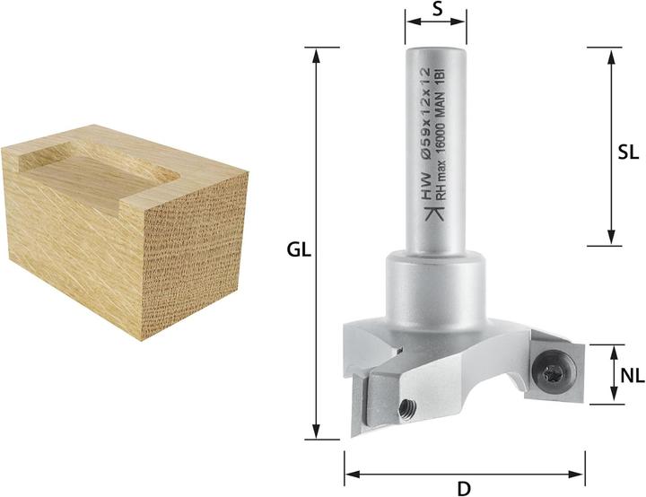 Actual product image ENT European Norm Tools 20459 Indexable inserts face milling cutter