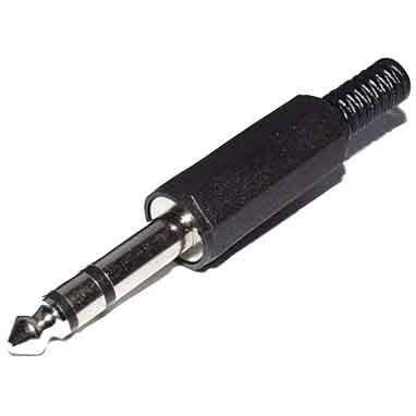 E+P Nero Spina Jack, Connettore Audio,