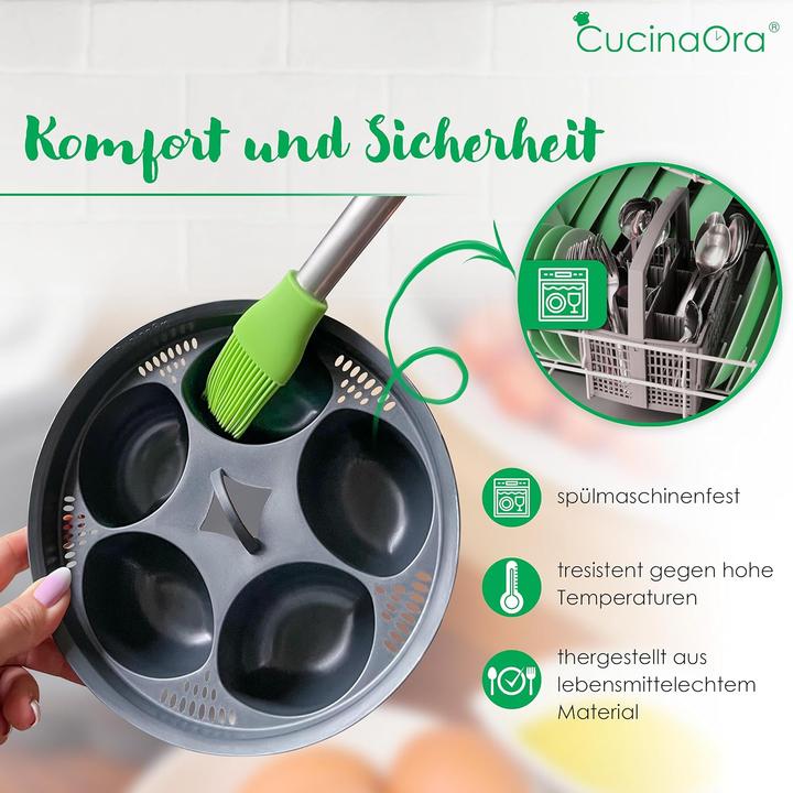 Actual product image CucinaOra Eierkocher-Einsatz für Monsieur Cuisine Smart und Connect