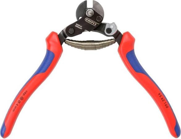 Productafbeelding Knipex Staalkabelschaar ook voor staaldraad met hoge sterkte 95 62 160 (160 mm)