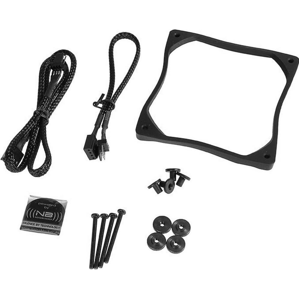 Thumbnail - Noiseblocker NB-BlackSilentPRO PE-1 (92 mm, 1 x), PC Lüfter, Schwarz