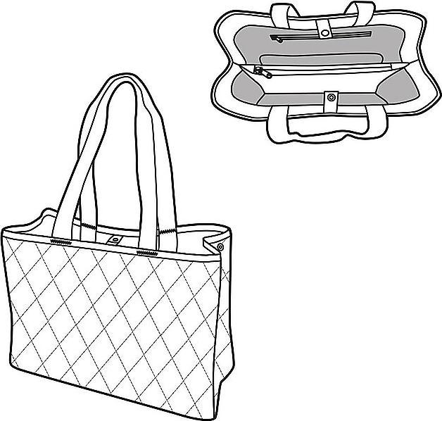 Immagine prodotto reisenthel Borsa Classic Shopper L 12 l, Grigio chiaro