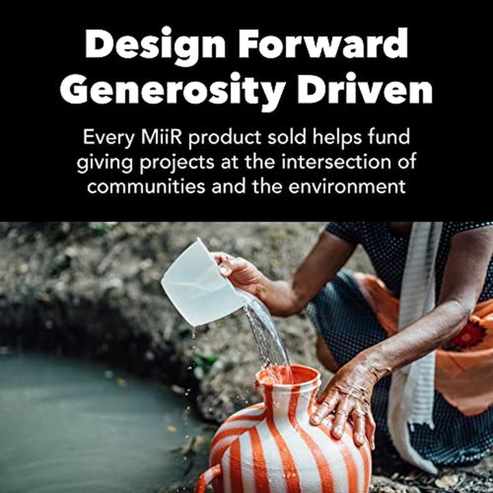 Productafbeelding Miir Campingbeker Gespikkeld Grijs - Campingmok 350Ml
