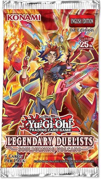 Actual product image Yu-Gi-Oh ! Legendary Duelists: Soulburning Volcano présentoir boosters (36) *ALLEMAND* (German, Booster Pack)