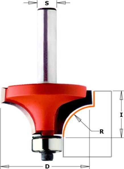 Actual product image CMT Tools Widia G6 Concave Milling Cutter Mm