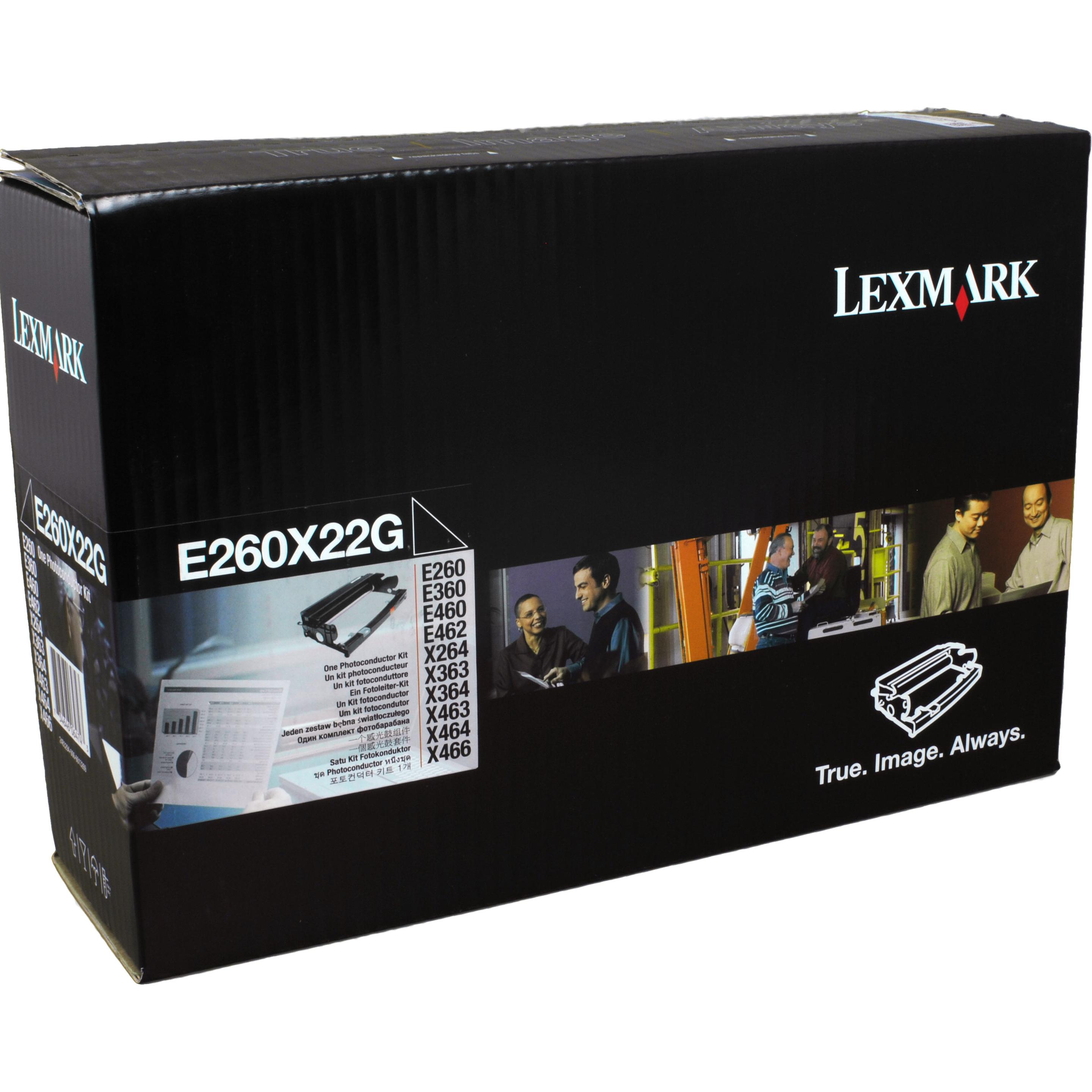 Lexmark, Toner, 0E260X22G Fotoleiter, Optra E26X/36X/46X (BK)