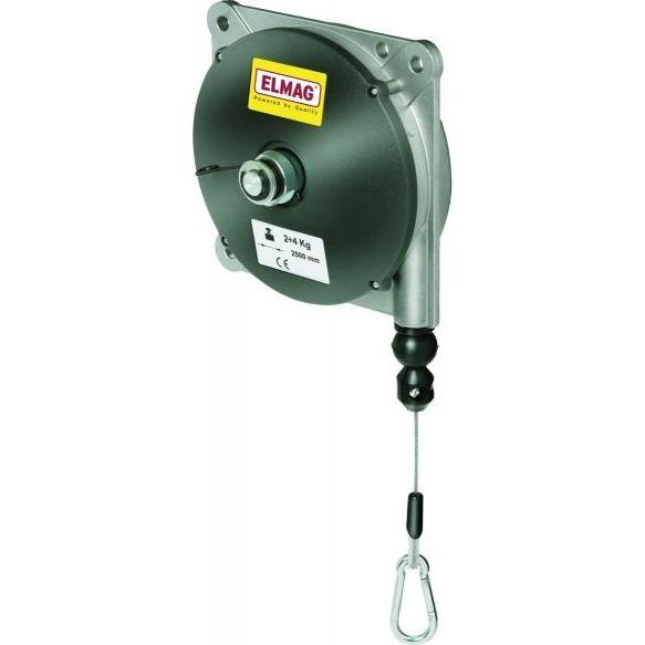 Elmag, Accessori per utensili pneumatici, - Federzug-Balancer EPS 634 4 - 6 kg / 2,5m AL