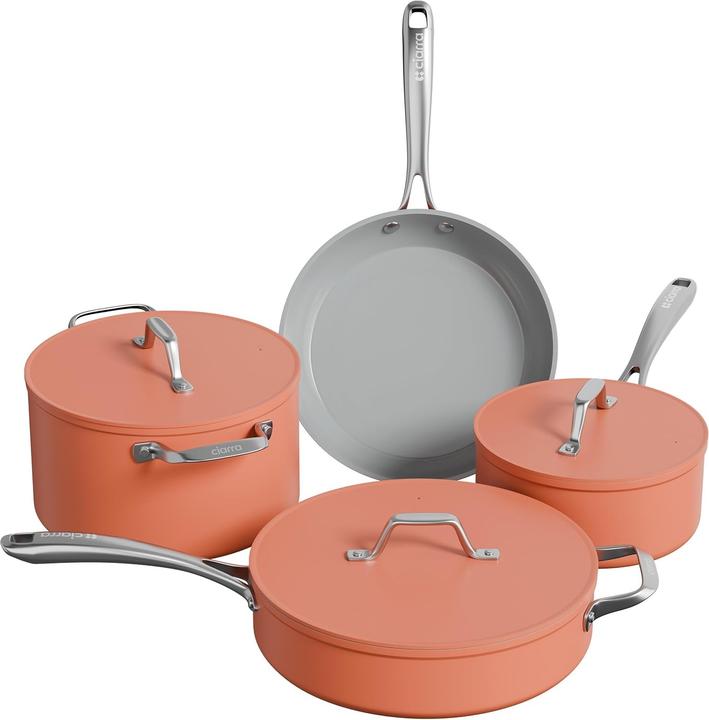Actual product image Ciarra Beyond Cookware Set (Frying pan, Pot, Aluminium, Cast iron)