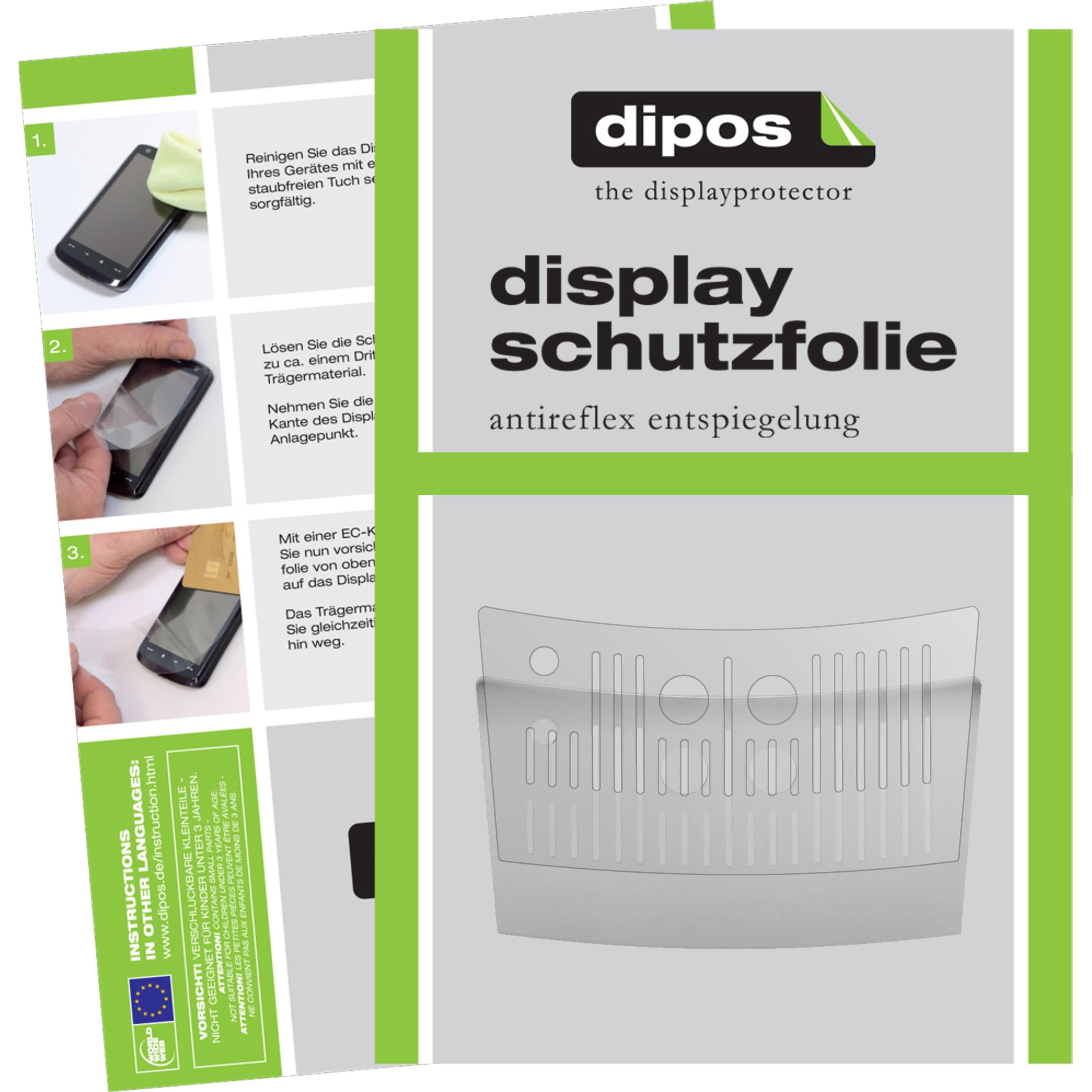 Dipos Displayschutzfolie Antireflex, Zubehör Kaffeemaschinen, Transparent
