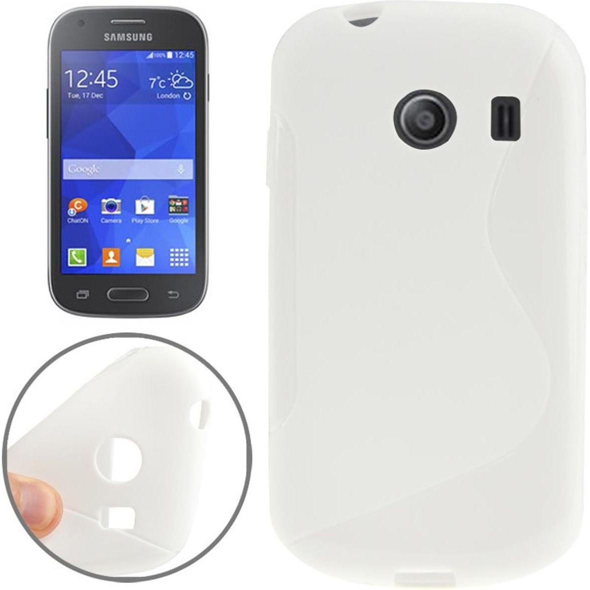 Thumbnail - König Design Handy Hülle Schutztasche für Samsung Galaxy Ace Style (G357) S Curve Weiss (Samsung Galaxy Ace Style), Smar...