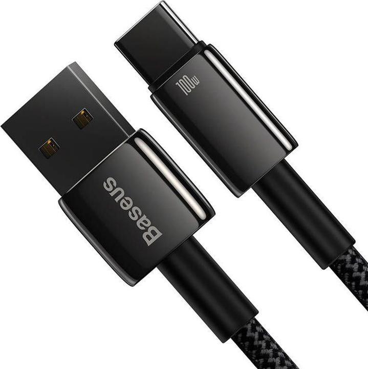 Actual product image Baseus USB A — USB C (2 m, USB 3.0, 100 W)
