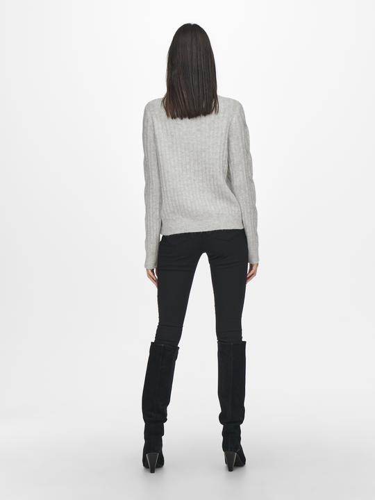 Produktbild JdY Reissverschluss-Zopfstrick- Strickpullover (L)