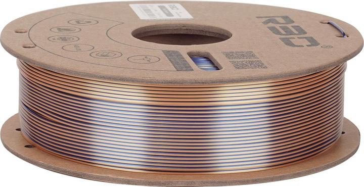 Produktbild R3D eSilk Mystic-PLA Gold-Kupfer-Blau Filament 1.75mm 1Kg (PLA, 1.75 mm, 1000 g)