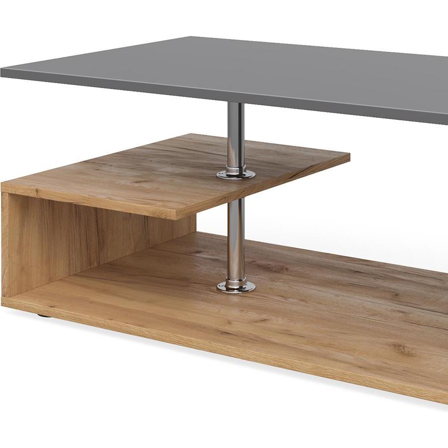 Vicco, Couchtisch + Beistelltisch, Guillermo (91 x 52.6 x 41 cm)