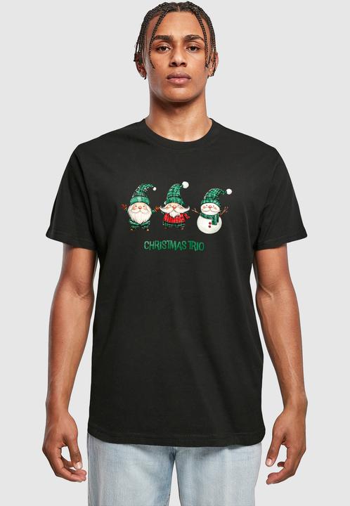 Produktbild Merchcode Christmas Santa Trio Tee - 182507 (M)