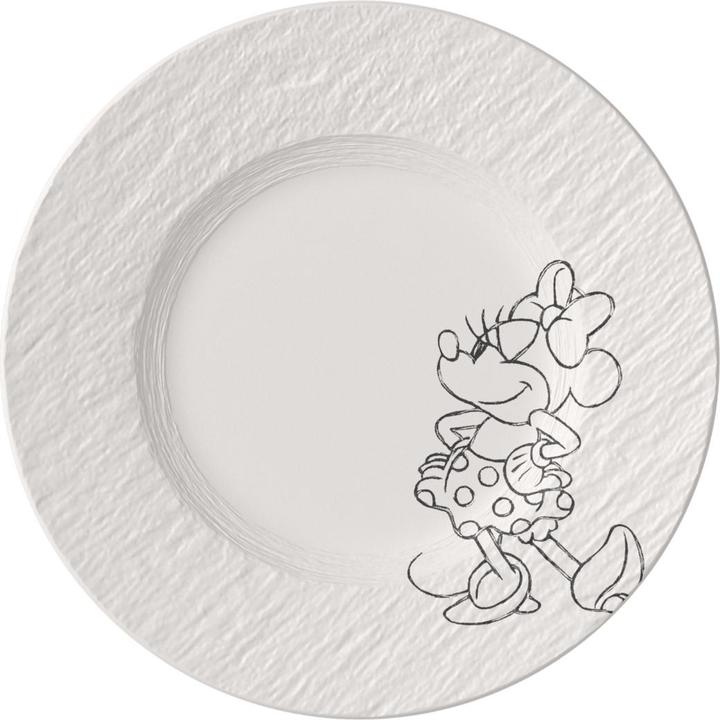Produktbild Villeroy & Boch Frühstücks-/Dessertteller Manufacture Rock blanc - Mickey Mouse (1x, 21.70 cm)