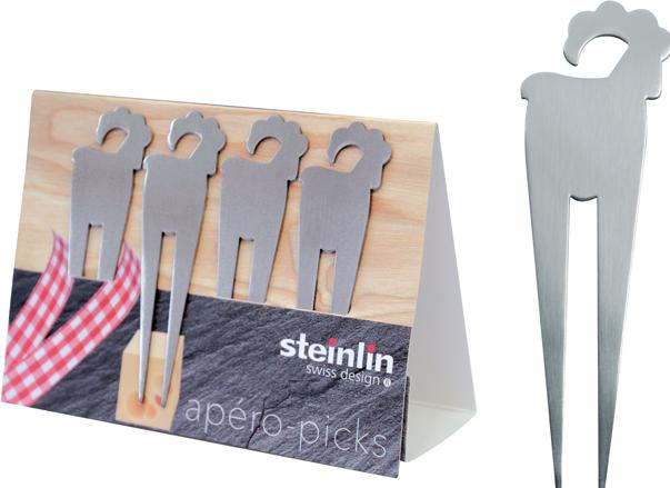 Produktbild Steinlin Apéropicks Steinbock