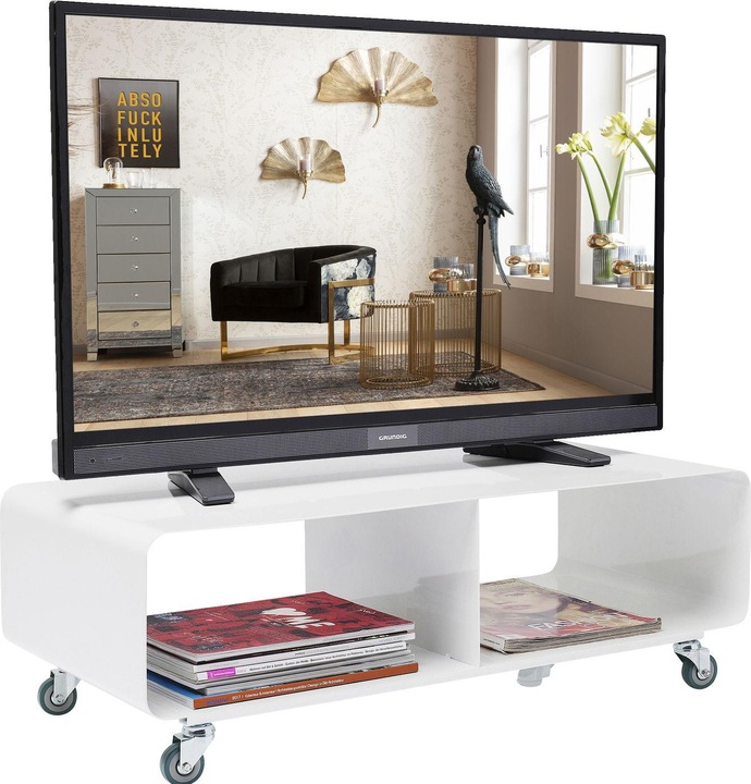 Immagine prodotto Kare Design Lounge M TV Mobil Bianco (90 x 42 x 30 cm)