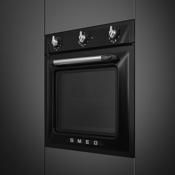 Energie-Label Smeg SF6905N1 Multifunktion, schwarz