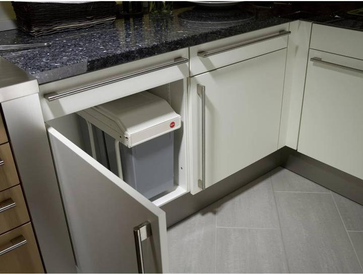 Produktbild Hailo Multi-Box duo L, Einbau-Mülleimer, 2x14 ltr (30 l)