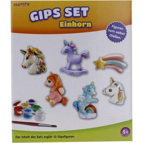 Besttoy Gips-Set zum bemalen - Einhorn