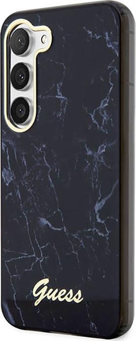 Produktbild Guess GUHCS23MPCUMAK S23 +S916 black/black hardcase Marble (Samsung Galaxy S23+)