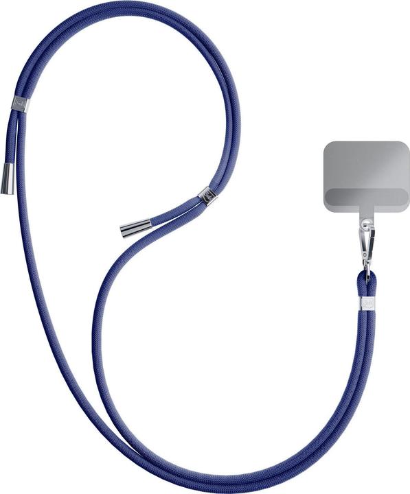 Produktbild 3MK EasyClip Dark Blue (silver) smycz do telefonu