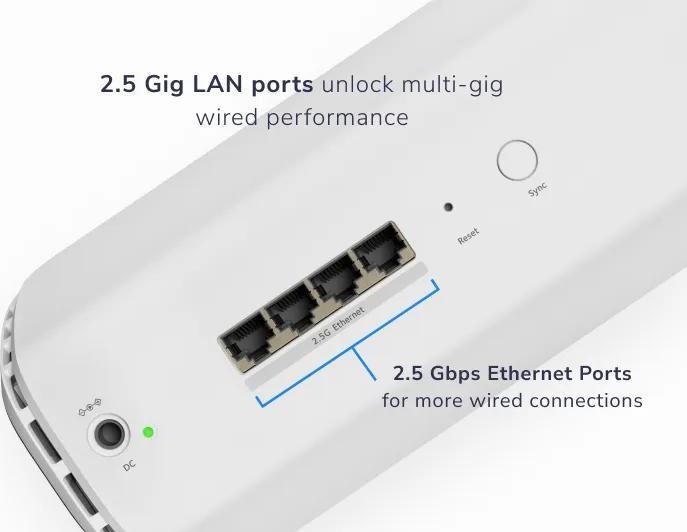 Actual product image Netgear Orbi 870 Series Mesh Satellite