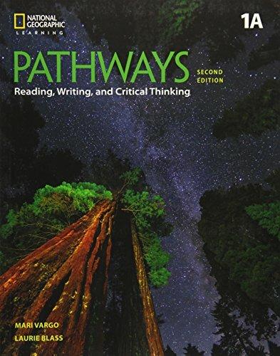 Actual product image Pathways: Reading, Writing, and Critical Thinking 1: Student Book 1A/Online Workbook (English, Mari Vargo, Laurie Blass, 2018)