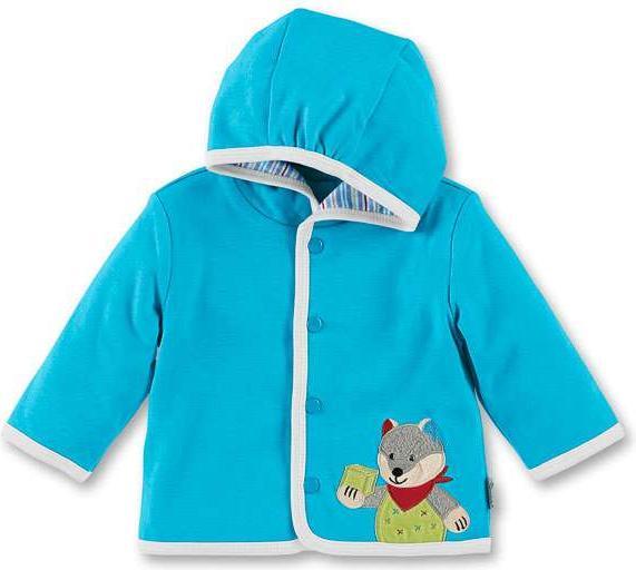 Actual product image Sterntaler Hooded jacket Wilbur aqua summer (50)
