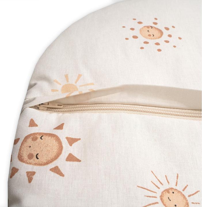Actual product image Julius Zöllner Organic summer sleeping bag, Sunshine (80 cm, 0.5 TOG, Summer)