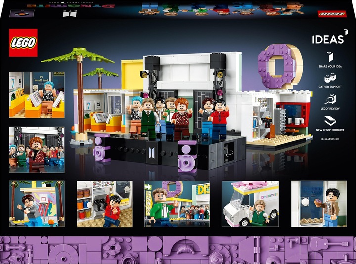 Actual product image LEGO Ideas BTS Dynamite (21339, LEGO Ideas, LEGO Rare Sets)