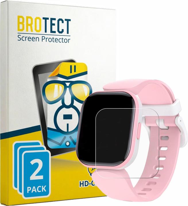 Produktbild BROTECT Schutzfolie für Dwfit H39 1.4" Displayschutz Displayschutzfolie Folie Klar Transparent