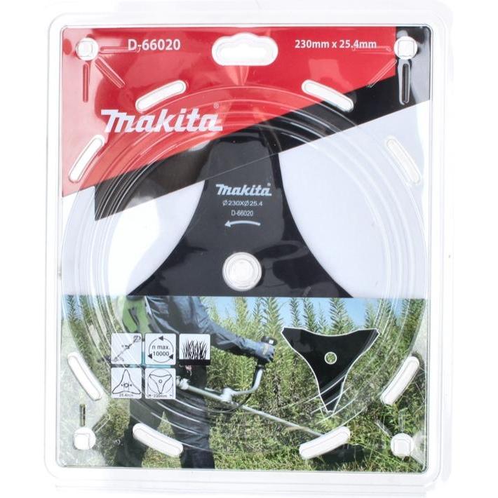 Thumbnail - Makita, Zubehör Gartenmaschinen, Dickichtmesser ( D-66020 ) 230 x 25,4 mm für Freischneider DUR 368 / 369 - Nachfolger v...