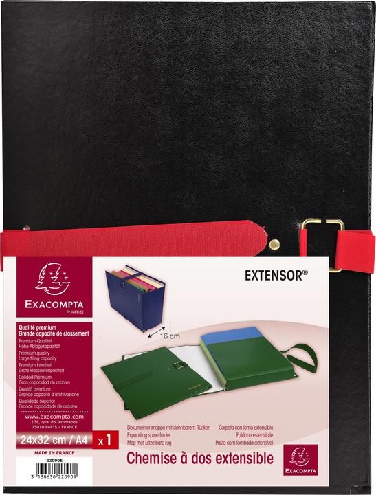 Produktbild Exacompta Mappen mit dehnbarem Rücken (A4, 170 x)