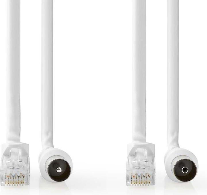 Immagine prodotto Nedis Cavo coassiale Cat6 combinato (Cavi antenna)