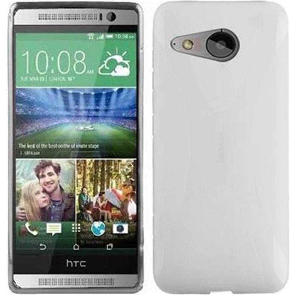 Cadorabo TPU X-Line Cover (Elephone P8 Mini), Smartphone Hülle, Weiss