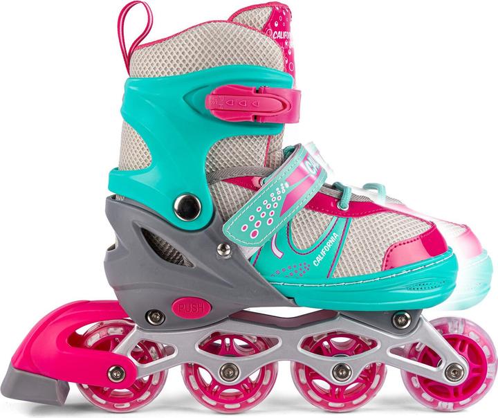 Image du produit California - Inliner w/light size 35-38 - Green (24939)