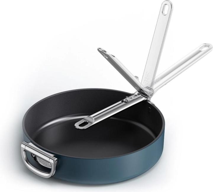 Actual product image Joseph Joseph Space frying pan folding handle D28cm (28 cm, Frying pan, Aluminium)