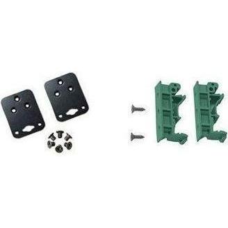 Moxa DK-UP1400 - Kit di montaggio a parete su guida DIN, 2 piastre, 6 viti e 2 piastre per guida DIN, 4, Accessori per armadio rack
