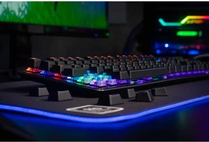 Actual product image The G-Lab Keyz Carbon Ex - Noir/RGB/Filaire/Switch Tactile (FR, Cable)