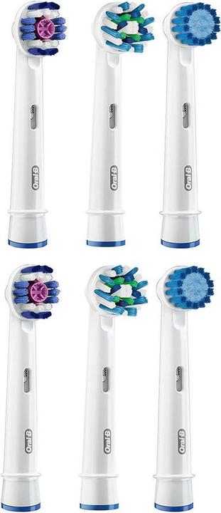Oral-B Multipack di accessori per spazzole per fardelli - 6 pezzi.