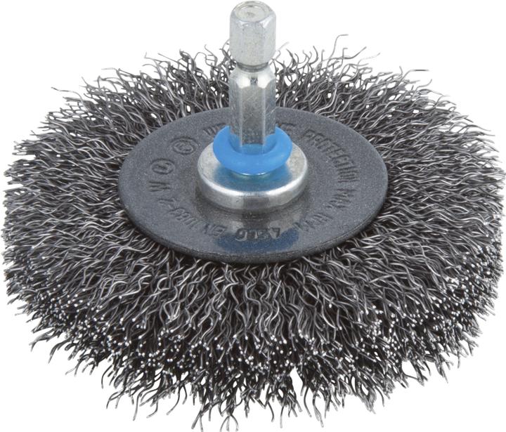 Produktbild wolfcraft 1 Stahldraht-Scheibenb. S=6-kt. ø75x16mm