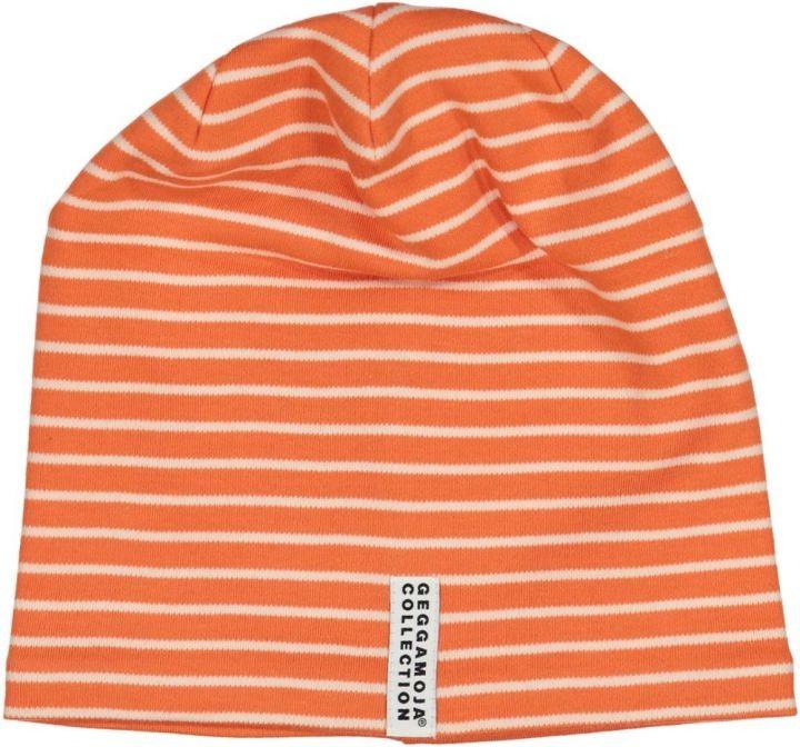 Image du produit False Mütze, Orange/ Beige, 2-6 Monate