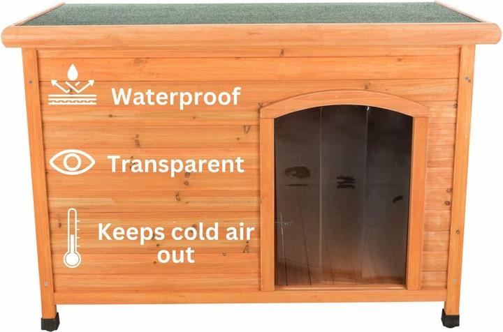 Productafbeelding Trixie natura kunststof deur voor hondenkennel (Hondenkennel)