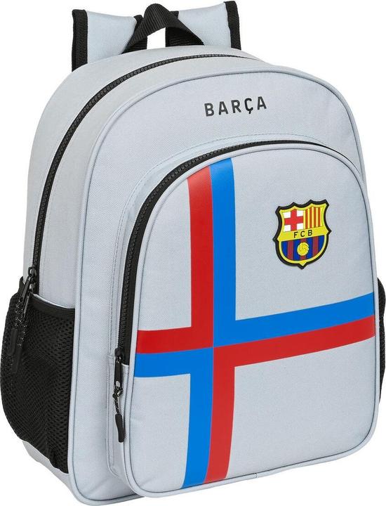 FC Barcelona School backpack F.C. Barcelona grey (32 x 38 x 12 cm) (12 l)