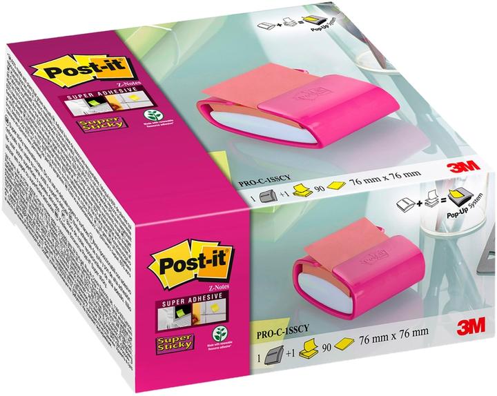 Produktbild Post-it Super Sticky Z-Notes Dispenser (76 x 76 mm)